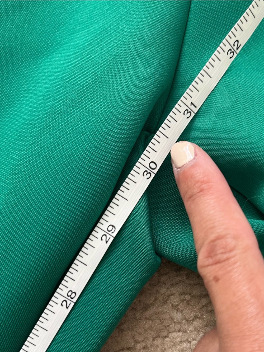 Missguided Green Silk sweatpants Sz S - Picture 7 of 7